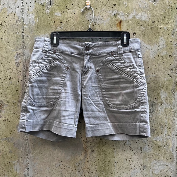 prAna Women's Shorts, Grey,  Size 6 - Picture 4 of 7